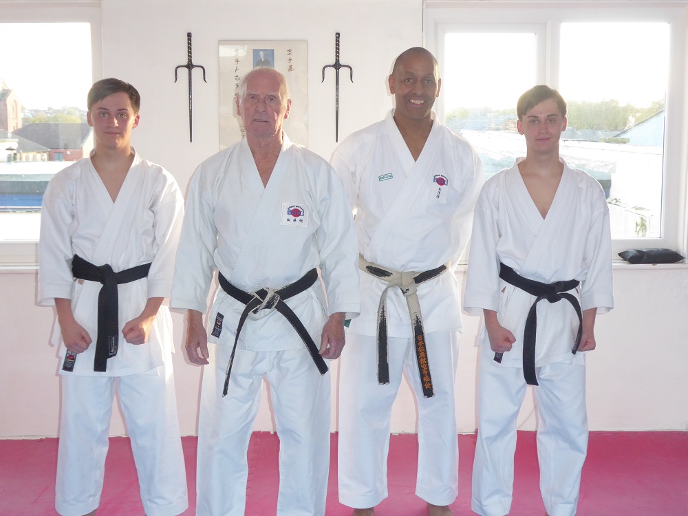 Dan grade Samm and Harry Hay